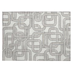 Machine Washable Indoor/Outdoor Chantille ACN2764 Ivory 2'6" x 3'10" Rug