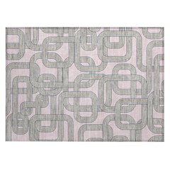 Machine Washable Indoor/Outdoor Chantille ACN2764 Pink 2'6" x 3'10" Rug