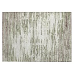 Machine Washable Indoor/Outdoor Chantille ACN2767 Green 2'6" x 3'10" Rug