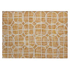 Machine Washable Indoor/Outdoor Chantille ACN2769 Orange 2'6" x 3'10" Rug