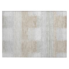 Machine Washable Indoor/Outdoor Chantille ACN2772 Gray 2'6" x 3'10" Rug