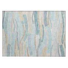 Machine Washable Indoor/Outdoor Chantille ACN2776 Teal 2'6" x 3'10" Rug