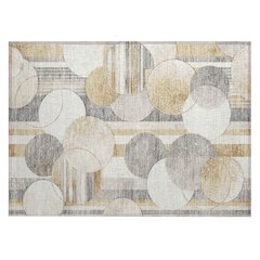 Machine Washable Indoor/Outdoor Chantille ACN2778 Gold 2'6" x 3'10" Rug