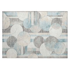 Machine Washable Indoor/Outdoor Chantille ACN2778 Teal 2'6" x 3'10" Rug
