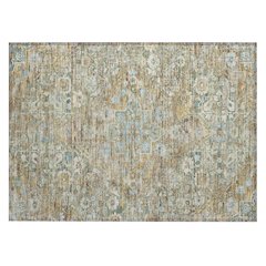 Machine Washable Indoor/Outdoor Chantille ACN2782 Green 2'6" x 3'10" Rug