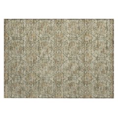 Machine Washable Indoor/Outdoor Chantille ACN2783 Green 2'6" x 3'10" Rug