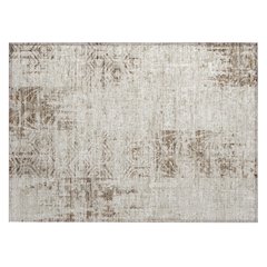 Machine Washable Indoor/Outdoor Chantille ACN2785 Brown 2'6" x 3'10" Rug
