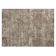 Machine Washable Indoor/Outdoor Chantille ACN2785 Brown 2'6" x 3'10" Rug