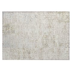Machine Washable Indoor/Outdoor Chantille ACN2785 Ivory 2'6" x 3'10" Rug