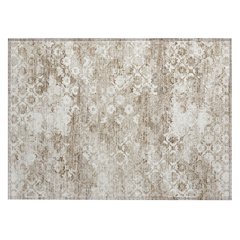 Machine Washable Indoor/Outdoor Chantille ACN2786 Brown 2'6" x 3'10" Rug