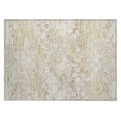 Machine Washable Indoor/Outdoor Chantille ACN2786 Ivory 2'6" x 3'10" Rug