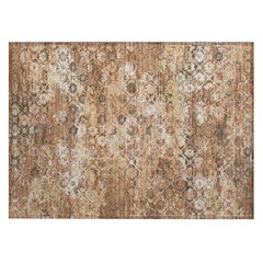 Machine Washable Indoor/Outdoor Chantille ACN2786 Orange 2'6" x 3'10" Rug