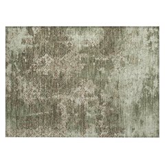 Machine Washable Indoor/Outdoor Chantille ACN2788 Green 2'6" x 3'10" Rug
