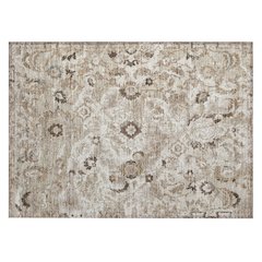 Machine Washable Indoor/Outdoor Chantille ACN2791 Brown 2'6" x 3'10" Rug