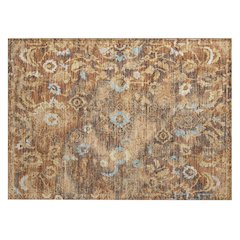 Machine Washable Indoor/Outdoor Chantille ACN2791 Orange 2'6" x 3'10" Rug