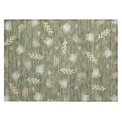 Machine Washable Indoor/Outdoor Chantille ACN2795 Green 2'6" x 3'10" Rug
