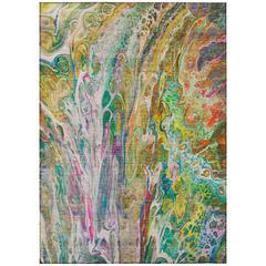 Chantille ACN602 Green 3' x 5' Rug