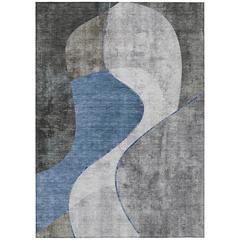 Chantille ACN633 Blue 3' x 5' Rug