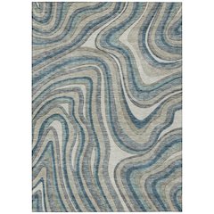 Chantille ACN756 Teal 3' x 5' Rug