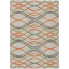 Chantille ACN757 Orange 3' x 5' Rug