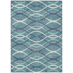 Chantille ACN757 Teal 3' x 5' Rug