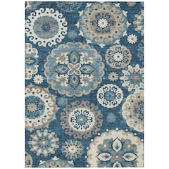 Chantille ACN763 Blue 3' x 5' Rug