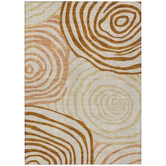 Chantille ACN765 Orange 3' x 5' Rug