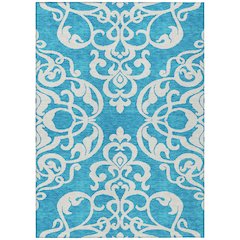 Chantille ACN973 Teal 3' x 5' Rug
