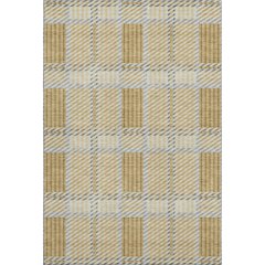 Premium Machine Washable Mayfield AMF1000 Gold 3' x 5' Rug
