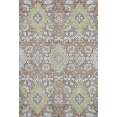 Premium Machine Washable Mayfield AMF1002 Taupe 3' x 5' Rug