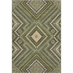 Premium Machine Washable Mayfield AMF1010 Olive 3' x 5' Rug