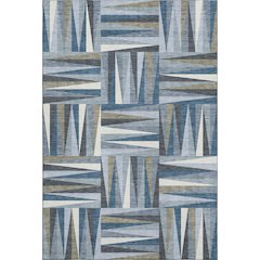 Premium Machine Washable Mayfield AMF1012 Denim 3' x 5' Rug