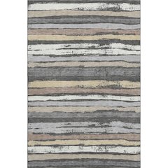 Premium Machine Washable Mayfield AMF1019 Charcoal 3' x 5' Rug