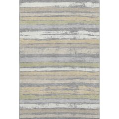 Premium Machine Washable Mayfield AMF1019 Gray 3' x 5' Rug