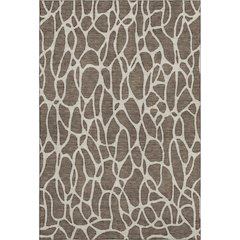 Premium Machine Washable Mayfield AMF1024 Fudge 3' x 5' Rug
