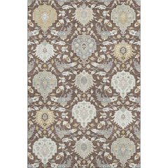 Premium Machine Washable Mayfield AMF1026 Brown 3' x 5' Rug