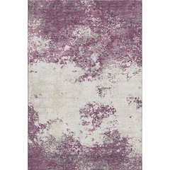 Premium Machine Washable Mayfield AMF1027 Eggplant 3' x 5' Rug