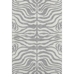 Premium Machine Washable Mayfield AMF1042 Gray 3' x 5' Rug