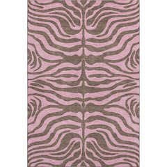Premium Machine Washable Mayfield AMF1043 Brown 3' x 5' Rug