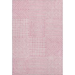 Premium Machine Washable Mayfield AMF1044 Pink 3' x 5' Rug