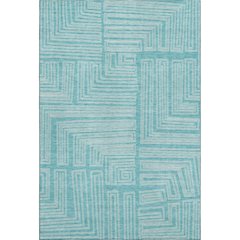 Premium Machine Washable Mayfield AMF1045 Turquoise 3' x 5' Rug