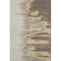 Premium Machine Washable Mayfield AMF1050 Coffee 3' x 5' Rug