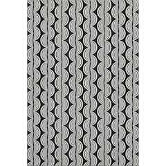 Premium Machine Washable Mayfield AMF1055 Black 3' x 5' Rug