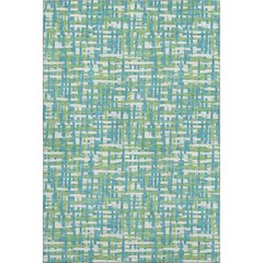 Premium Machine Washable Mayfield AMF1060 Turquoise 3' x 5' Rug