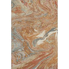 Premium Machine Washable Mayfield AMF1061 Paprika 3' x 5' Rug