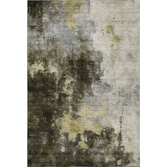 Premium Machine Washable Mayfield AMF1072 Brown 3' x 5' Rug
