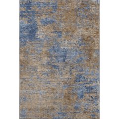 Premium Machine Washable Mayfield AMF1093 Navy 3' x 5' Rug