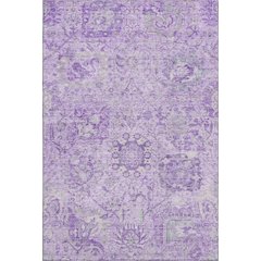 Premium Machine Washable Mayfield AMF1102 Lavender 3' x 5' Rug