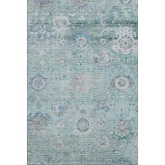 Premium Machine Washable Mayfield AMF1107 Seafoam 3' x 5' Rug