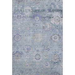 Premium Machine Washable Mayfield AMF1107 Sky 3' x 5' Rug